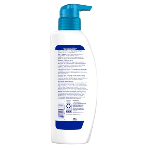Head & Shoulders Clarifying Shampoo for buildup, Supreme Anti Dandruff, Scalp Detox, Hydrates, Deep Moisturization, Sulfate Free, with Argan Oil and Coconut Extract, 350 mL