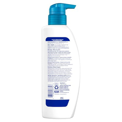 Head & Shoulders Clarifying Shampoo for buildup, Supreme Anti Dandruff, Scalp Detox, Hydrates, Deep Moisturization, Sulfate Free, with Argan Oil and Coconut Extract, 350 mL
