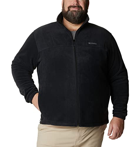 Columbia Mens Steens Mountain Full Zip 2.0, Black, Medium