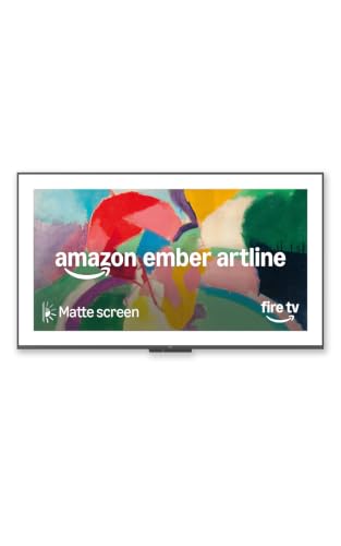 Amazon Ember Artline 65" with Fire TV (newest model), 4K Ultra HD QLED smart TV with free art and photos, anti-glare display, custom frames, HDR10+, Dolby Vision, Alexa - No Frame