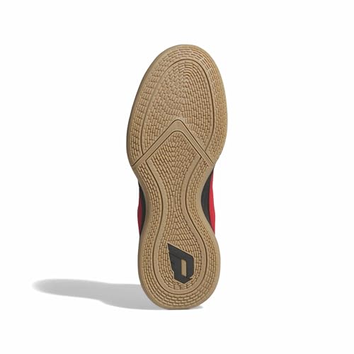 adidas Unisex-Adult Dame X Basketball, Black/Pure Ruby/Gum