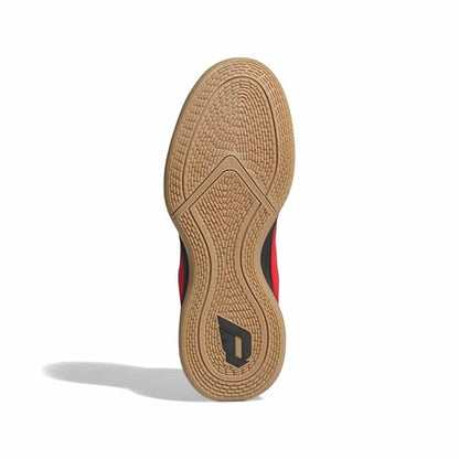 adidas Unisex-Adult Dame X Basketball, Black/Pure Ruby/Gum