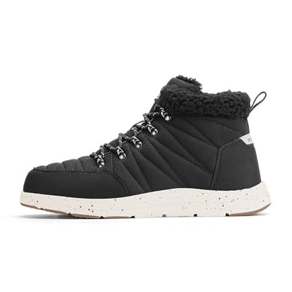 Bruno Marc Mens Winter Boots Snow Boots,Black,12