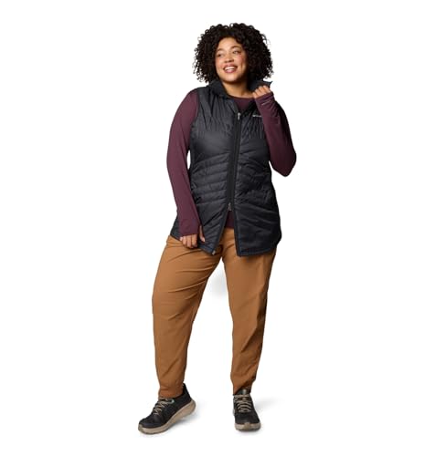 Columbia Women's Mix It Around Long Vest II, Black, Medium
