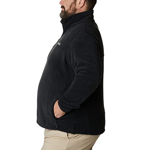 Columbia Mens Steens Mountain Full Zip 2.0, Black, Medium