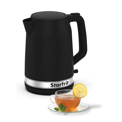 Starfrit Electric Kettle, 1.7L, 1500W, Auto Shut-Off, Black