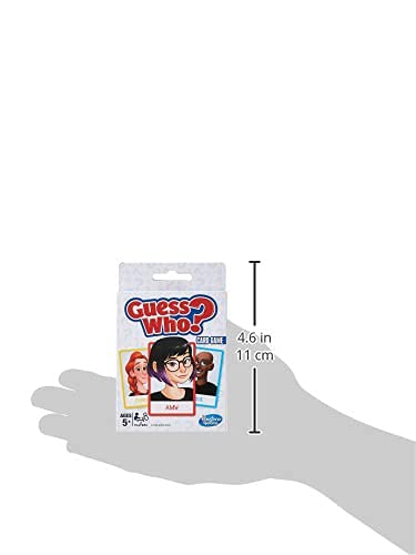 Hasbro Gaming Guess Who? Card Game for Kids Ages 5 and Up, 2 Player Guessing Game