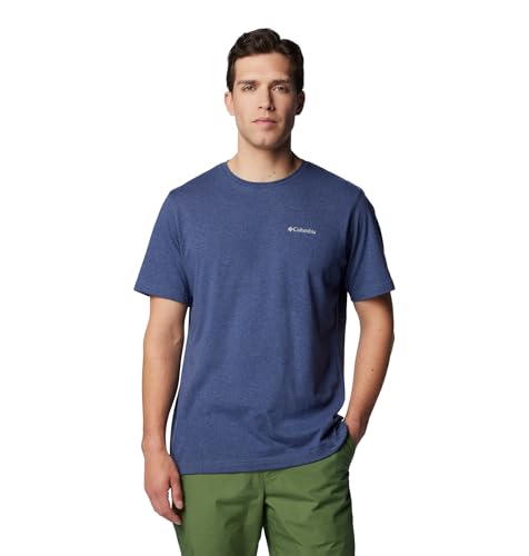 Columbia T-shirt à manches courtes Thistletown Hills pour homme, Dark Mountain Heather, taille M