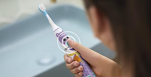 Philips Sonicare for Kids Design-A-Pet Electric Toothbrush, 1 Brush Head