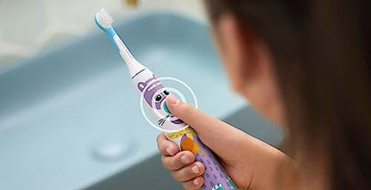 Philips Sonicare for Kids Design-A-Pet Electric Toothbrush, 1 Brush Head