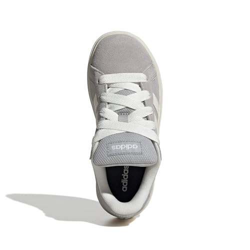 adidas Unisex-Kids Grand Court 00s, Grey/Off White/Gum, 12 | Casual Shoes
