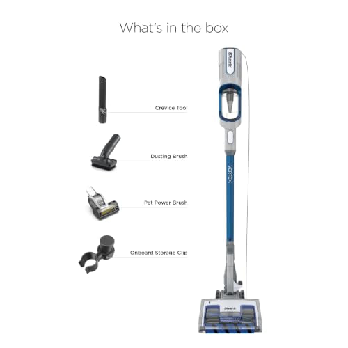 Shark Vertex Ultra-Light DuoClean Corded Stick Vacuum, Cobalt Blue, HZ2002