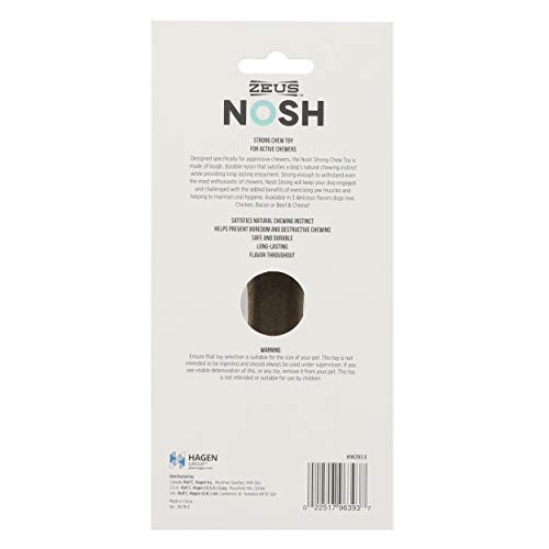 Zeus NOSH Strong Chew Bone - Bacon Flavor - Large