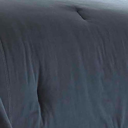 Eddie Bauer - King Comforter Set, Reversible Cotton Bedding with Matching Shams, Pre-Washed for Added Softness (Kingston Charcoal, King)