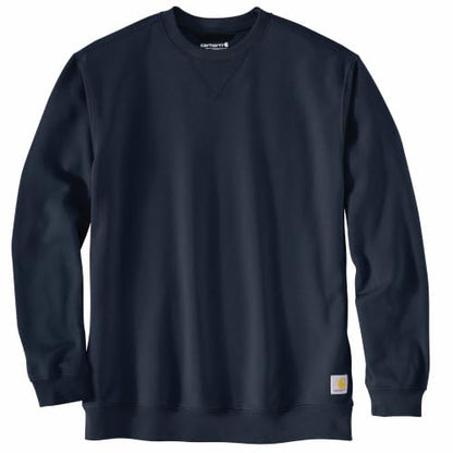 Carhartt Men's Midweight Crewneck Sweatshirt, New Navy, Large