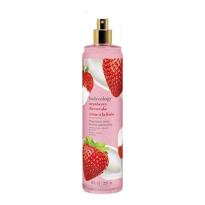 Bodycology Body Mist, Strawberry Cheesecake, Cruelty-Free, 237 mL