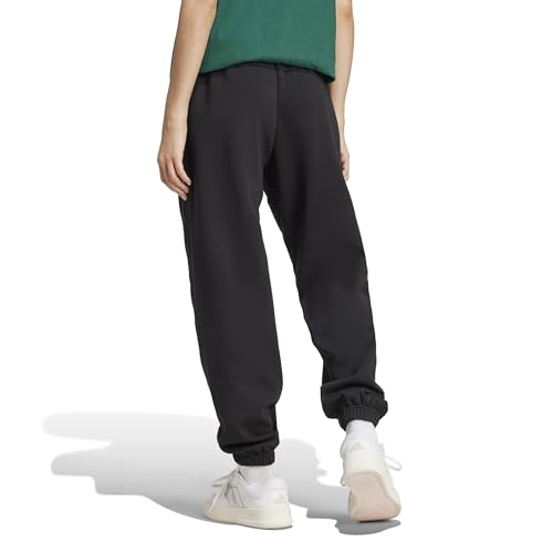 Adidas Women's All SZN Fleece Loose Pants, Black, Large