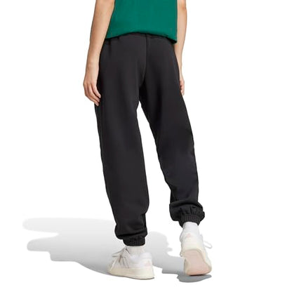 Adidas Women's All SZN Fleece Loose Pants, Black, Large