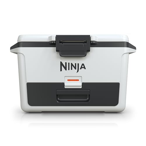 Ninja FrostVault 50qt/47.3L Hard Cooler, Dry Storage Drawer, Cloud White