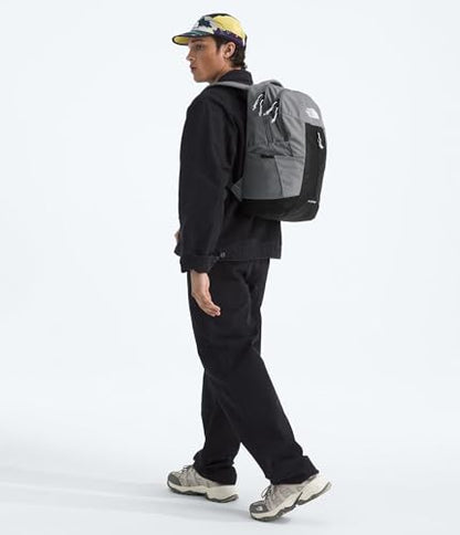 THE NORTH FACE Lichen Daypack, Smoked Pearl Dk Hth/Blk, One Size
