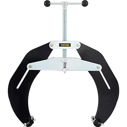 VEVOR Ultra Clamp, 5 to 12 in Diameter, High Strength Pipe Clamp with Quick Acting Screws, Steel Pipe Alignment Tool with Lightweight Design, Black