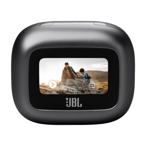JBL Live Flex 3 - True Wireless Noise-Cancelling Open-Stick Earbuds - Black