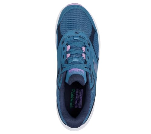 Skechers Women's Go Run Consistent 2.0 Advantage Sneaker, Blue/Purple, 8.5