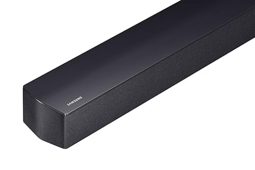 Samsung Sound Bar HW-B53CF/ZC, 2.1 Channel, Subwoofer, 300 watts, Surround Sound, Dolby Digital, DTS Virtual:X, Adaptive Sound, Bluetooth, HDMI ARC, Game Mode, Soundbar