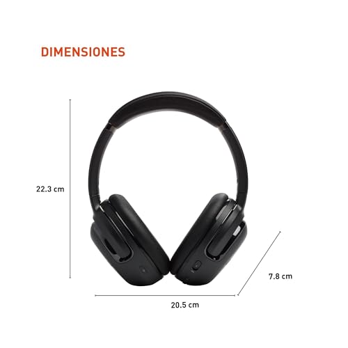 JBL Tour One M2 - Wireless Over-Ear Noise Cancelling Headphones with Up to 50 Hours of Playtime - Black
