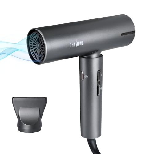 TANSHINE Ionic Hair Dryer, High-Speed Blow Dryer for Travel