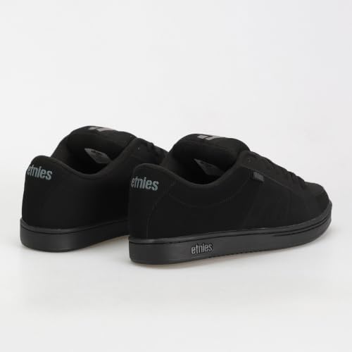 Etnies Kingpin - Classic Skate Heritage Fashion Style with on-Trend Puffy Look, Reinforced Cupsole - Black/Black - 10