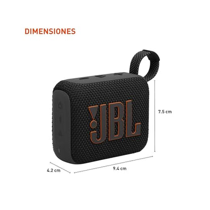 JBL Go 4 - Portable Bluetooth Speaker - Black