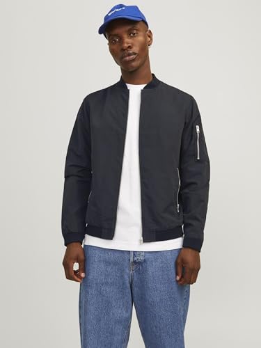 JACK & JONES JJERUSH BOMBER NOOS Black Large
