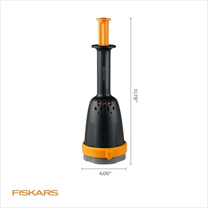 Fiskars Soil Block Maker for Garden Seeds with Natural Air Pruning, Eco Friendly Soil Blocking Gardening Tool for Germinating Seeds