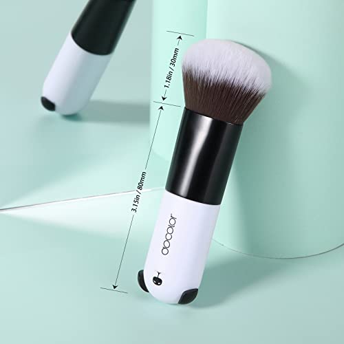 Docolor White PANDA Foundation Brush Cartoon Face Kabuki Makeup Brush