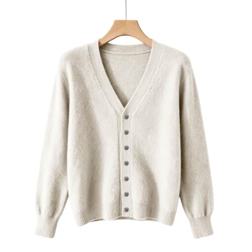 Cardigan Sweaters for Women V Neck Long Sleeve Knit Cardigans Shrug