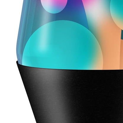 Lava Lite Classic 14-1/2-Inch 20-Ounce Black-Based Lava Lamp, Graffiti/Multicoloured Liquid