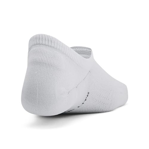 Under Armour Women's Breathe Lite Liner Socks 6 Pack, (014) Halo Gray/Halo Gray/Castlerock, Medium