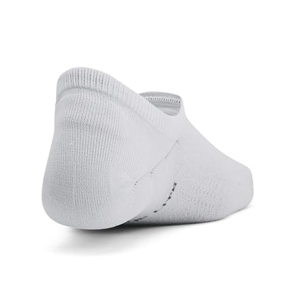 Under Armour Women's Breathe Lite Liner Socks 6 Pack, (014) Halo Gray/Halo Gray/Castlerock, Medium