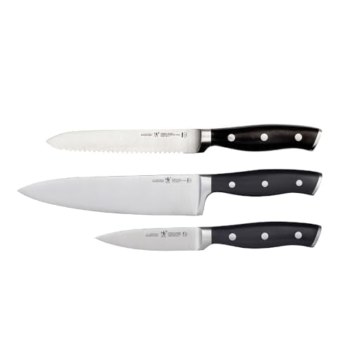 HENCKELS Forged Accent 3 Piece Knife Set, German Stainless Steel