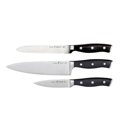 HENCKELS Forged Accent 3 Piece Knife Set, German Stainless Steel
