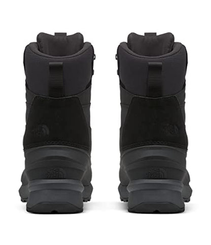 THE NORTH FACE Chilkat V 400 Waterproof Snow Boot, Blk/Asphalt Gy, 8