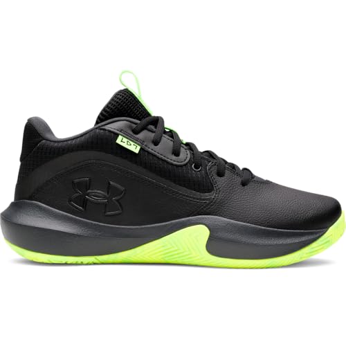 Under Armour Unisex-Adult Lockdown 7 Sneaker, (006) Black/Anthracite/Metallic Black, 9.5 Women/8 Men