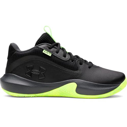 Under Armour Unisex-Adult Lockdown 7 Sneaker, (006) Black/Anthracite/Metallic Black, 9.5 Women/8 Men
