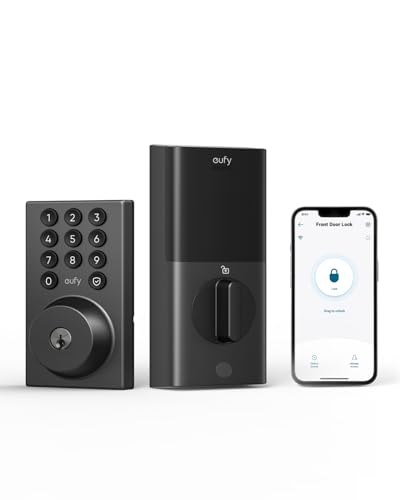 Anker eufy Security Smart Lock C30, Keyless Entry Door Lock, Built-in Wi-Fi