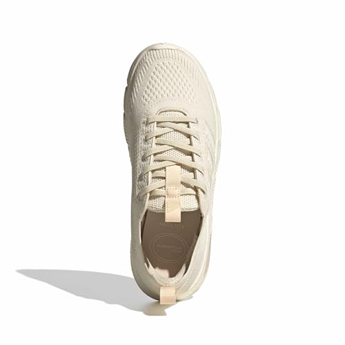 adidas Women's Cloudfoam Flex - Slounge, Wonder White/Off White/Sand Strata, 11