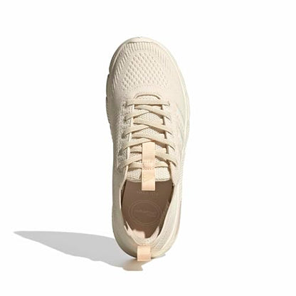 adidas Women's Cloudfoam Flex - Slounge, Wonder White/Off White/Sand Strata, 11