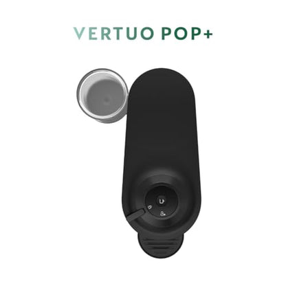 Nespresso Vertuo Pop+ Pod Coffee Maker Liquorice Black with Milk Frother