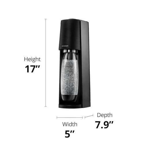 SodaStream Terra Sparkling Water Maker Bundle (Black)