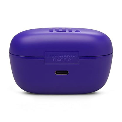 JBL Endurance Race 2 - Waterproof Sports True Wireless Earbuds - Purple